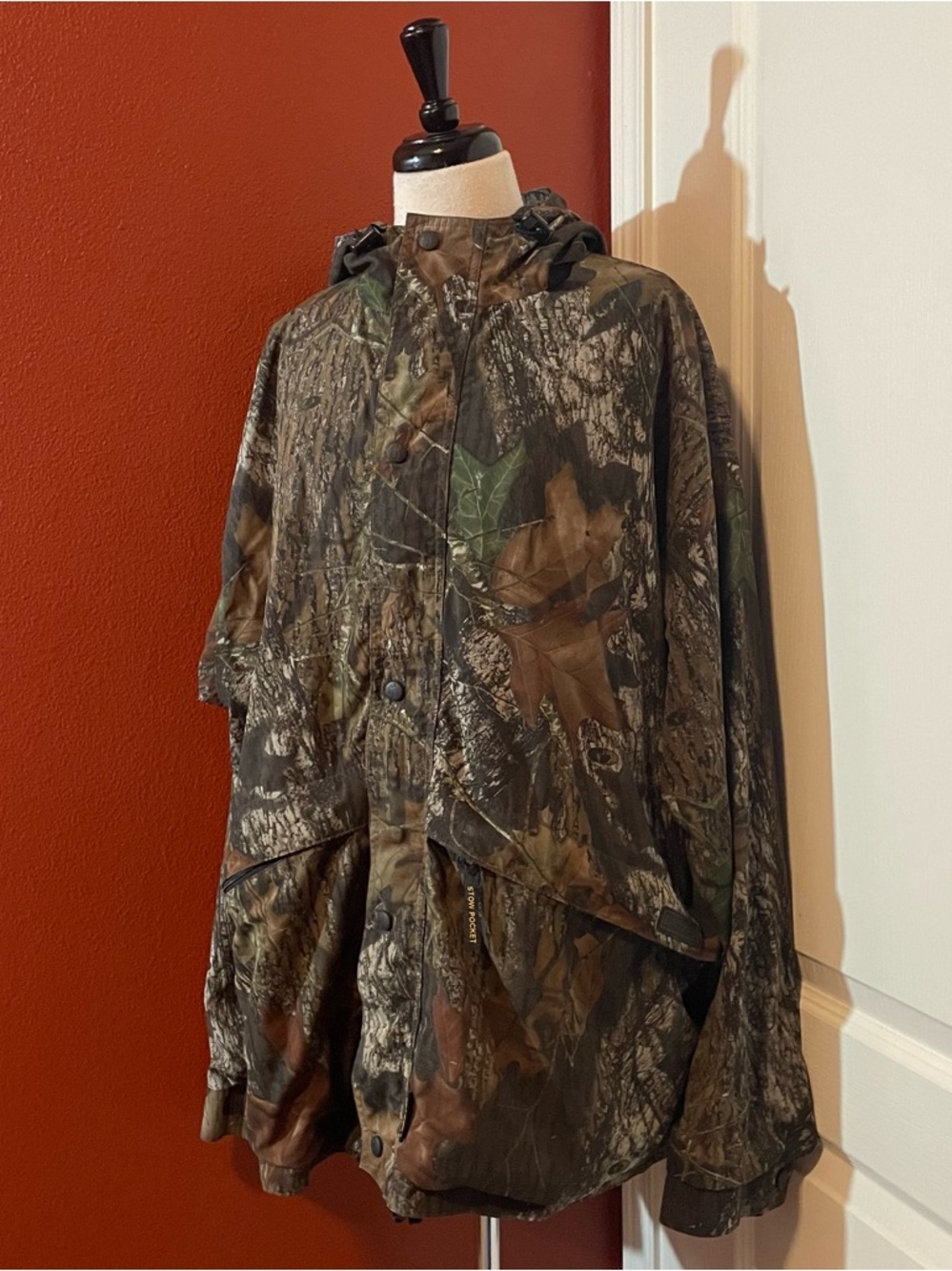 Browning Men’s‎ Extreme Wet Weather Gore-Tex Camo Hunting Full Zip Hooded Jacket